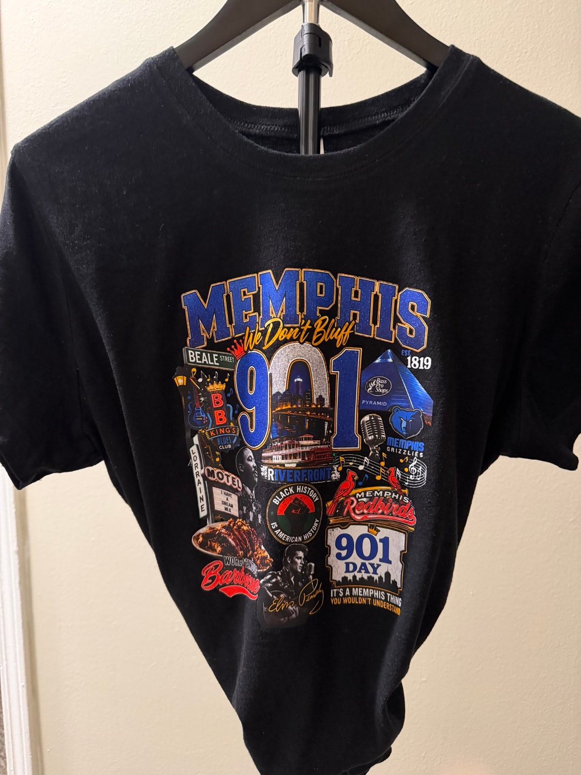 Memphis 901 Tee — front view
